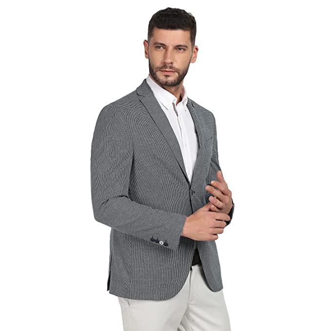 blackberrys Structured Polyester Cotton Slim Fit Mens Casual Wear Jacket - Image 2