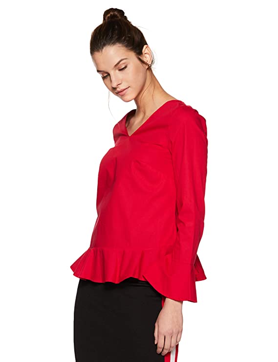 VERO MODA Women's Plain Regular Fit Top - Image 4