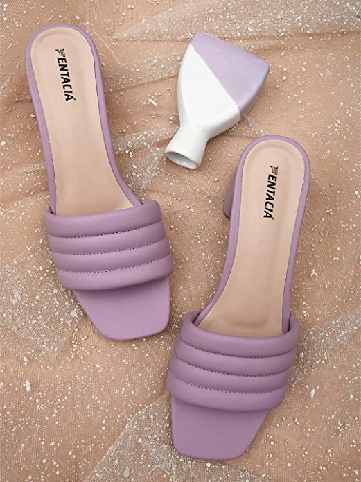 Fentacia Womens Block Heels - Image 2