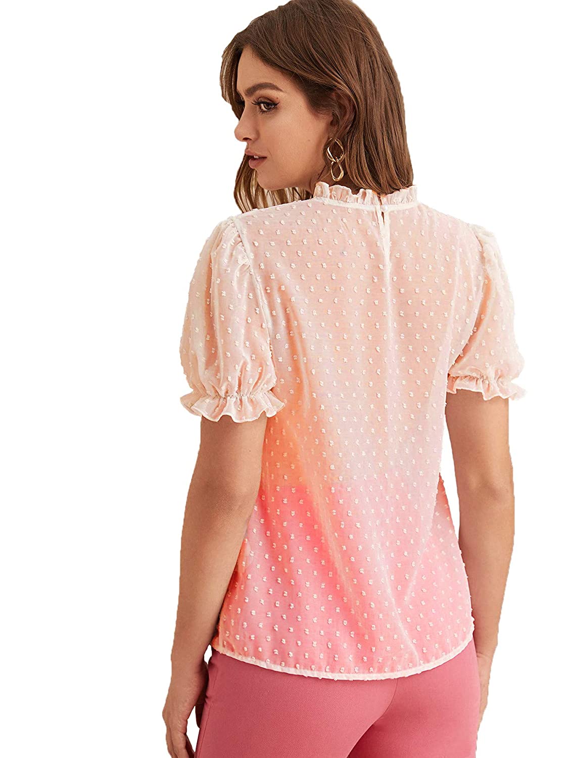 itshe Tissue Fabric Premium Casual Top for Women's - Image 2