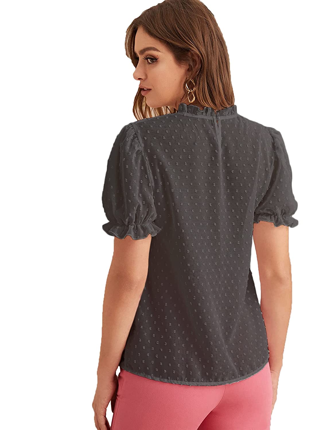 itshe Tissue Fabric Premium Casual Top for Women's - Image 2